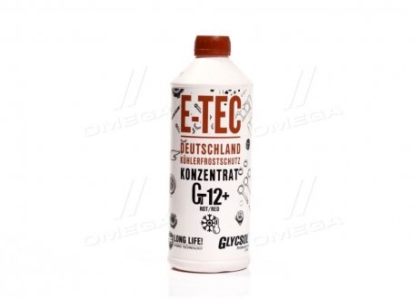 Антифриз концентрат Gt12+ Glycsol E-TEC кан. п/е 1,5 кг. червоний 2854 (фото 1)