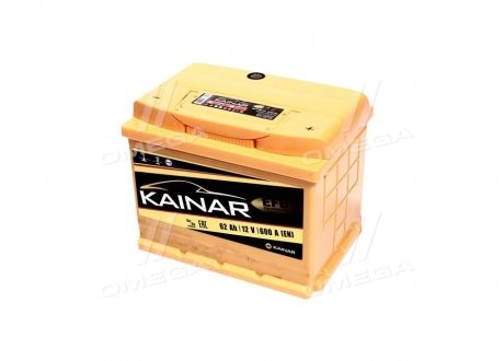 Аккумулятор 62Ah-12v KAINAR EFB (242х175х190),R,EN550 062 13 32 02 0211 05 (фото 1)