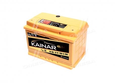 Аккумулятор 70Ah-12v KAINAR EFB (278х175х190),R,EN760 070 11 23 02 0211 05 (фото 1)