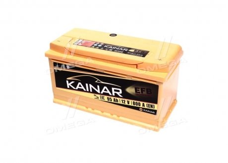 Акумулятор 95Ah-12v KAINAR EFB (353х175х190),R,EN850 095 10 10 02 0211 05 (фото 1)