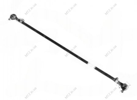 Тяга рулевая ГАЗ 33104 ВАЛДАЙ поперечная в сборе с наконечниками и гайками (DETALKA) Н/в 33104-3414052-01