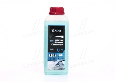 Активная пена AXXIS Ultra Foam Cleaner 3 в 1 (канистра 1л) AXXIS Польша Axx-392 (фото 1)