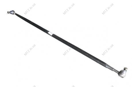 Тяга рулевая ГАЗ 3302 поперечная в сборе с наконечниками и гайками (без хомутов) (DETALKA) Н/в 3302-3414052-11