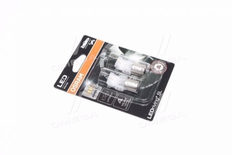 Світлодіодна лампа PY21W LED 12V 1W BAU15S LEDriving SL (blister 2шт) OSRAM 7507DYP-02B (фото 1)