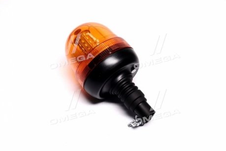 Маяк проблесковый оранжевый LED, 12/24V, 129*208mm, 3 режима (Lit LED,) JUBANA 453706003/007