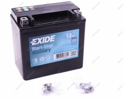 Аккумулятор 13Ah-12v AGM AUXILIARY (150х90х145),L,EN200 Exide EK131