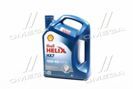 Масла моторные Helix HX7 SAE 10W-40 (Канистра 5л) SHELL 550053738 (фото 1)