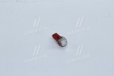 Лампа LED б/ц приборная панель, подсветка кнопок Т5-02 (1SMD) W2,0х4,6d красная 12V <> TEMPEST Tmp-30T5-12V (фото 1)