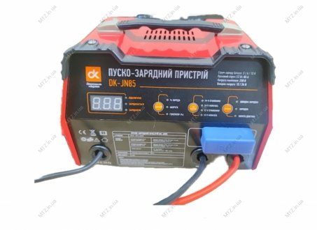 Пуско-зарядное устройство, 12-24V, 12A/85A/12V (старт), цифровая панель LED <> Дорожная карта DK-JN85 (фото 1)