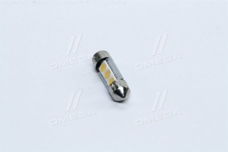 Лампа LED Софитные C5W 24V T11x31-S8.5 (3 SMD size5050) WARM WHITE <> TEMPEST Tmp-07T11-24V (фото 1)