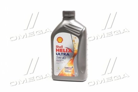 Масла моторные Helix Ultra SAE 5W-40 SN/CF (Канистра 1л) SHELL 4107151 (фото 1)