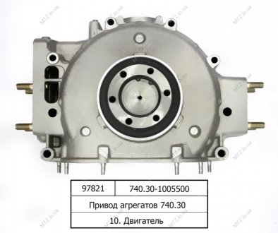 Привід агрегатів 740.30 КамАЗ 740.30-1005500 (фото 1)