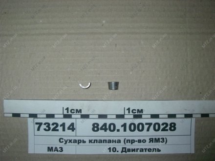 Сухар клапана Автодизель (ЯМЗ)- г.Ярославль 840.1007028 (фото 1)