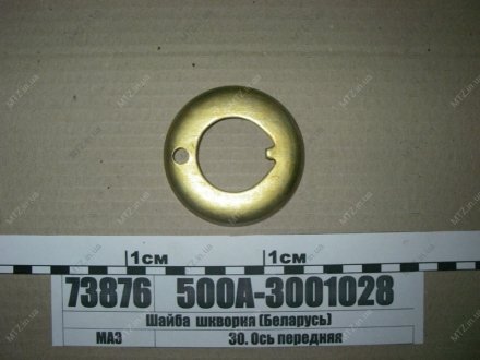 Шайба шкворня МАЗ 500А-3001028 (фото 1)