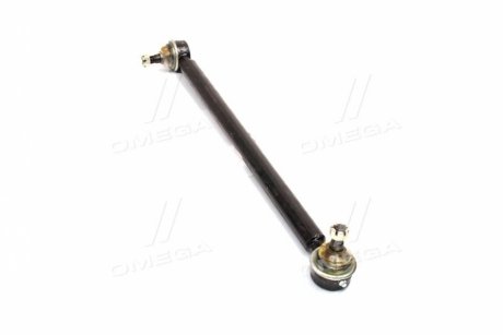 Тяга рулевая ГАЗ 33104 ВАЛДАЙ продольная в сборе с наконечниками и гайками АВТО-СОЮЗ 88 33104-3414012-02