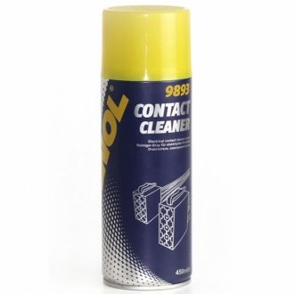 Contact Cleaner 450 ml/Очиститель контактов Mannol 0.45 л. СМАЗОЧНЫЕ МАТЕРИАЛЫ И ЖИДКОСТИ 9893 (фото 1)