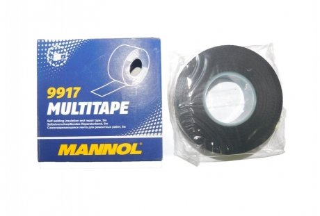 Multi-Tape 5m/Лента изоляционная-герметик Mannol 5 м. СМАЗОЧНЫЕ МАТЕРИАЛЫ И ЖИДКОСТИ 9917 (фото 1)