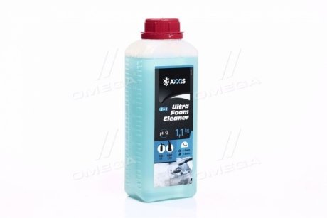 Активная пена Ultra Foam Cleaner 3 в 1 (канистра 1л)) AXXIS Axx-392 (фото 1)