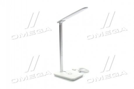 Лампа настольная LED с беспроводной зарядкой, белая <> DECARO DEC-NL01