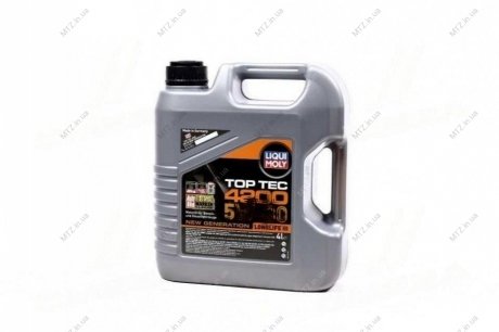 Масла моторные TOP TEC 4200 5W-30 API SM/CF ACEA A3-04/B4-04/C3-04 (Канистра 4л) Liqui Moly 3715 (фото 1)