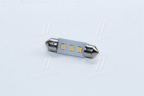 Лампа LED Софітні C5W 12V Т11x36-S8.5 (3SMD, розмір 3528) WARM WHITE <> TEMPEST Tmp-22T11-12V (фото 1)