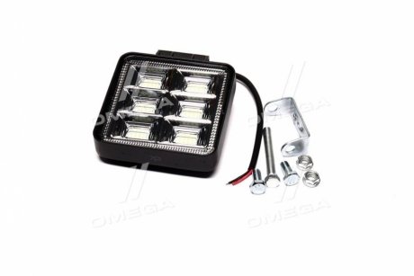 Фара LED квадратна 48W, 10-30V вузький промінь <> Дорожная карта DK.4SQ.0112 (фото 1)