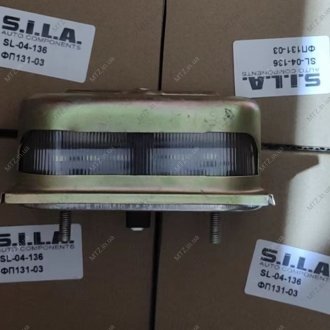 Фонарь освещения номера LED 12/24V (металл) S.I.L.A. AC ФП131АБ (фото 1)