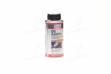 Фото 1 - присадка к моторному маслу с Mos2 Oil Additiv 0,125 л Liqui Moly 8352 Присадка к моторному маслу с Mos2 Oil Additiv 0,125 л Liqui Moly 8352 (фото 1)