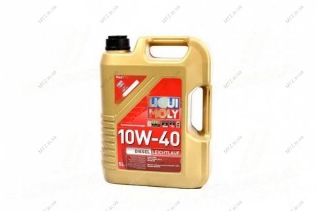 Масла моторные Diesel Leichtlauf 10W-40 (Канистра 5л) Liqui Moly 1387 (фото 1)