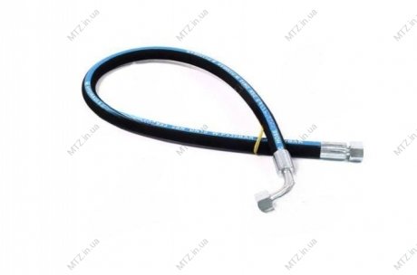 Рукав МТЗ L=1000 Ключ S24(M20x1,5) d-10 з кутом 90* 2SN <ДК> Дорожная карта 680-4607140-100