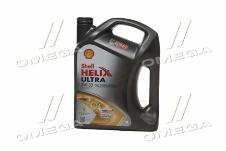 Масло моторное. Helix Ultra SAE 5W-30 (Канистра 4л)) SHELL 4107154 (фото 1)