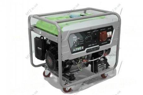 Генератор бензиновий 8 кВт 3 фази, 220V/380V, мідна обмотка <> ARMER ARM-GG003 (фото 1)