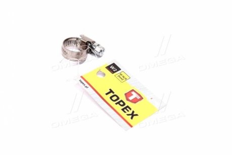 Хомут черв\ячний 10-16/9 W2 Topex 37D502