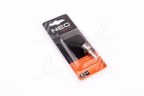 Штуцер для шланга 8 мм, з ріьбою М 1/4"(NEO) NEO 12-615 (фото 1)