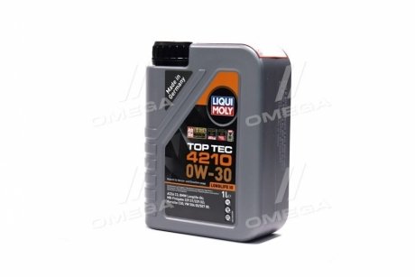 Масла моторные TOP TEC 4210 0W-30 (Канистра 1л) Liqui Moly 21604 (фото 1)