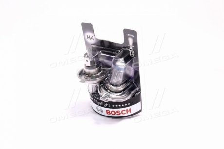 Лампа розжарювання H4 12V 60/55W P43t Plus 120 Gigalight (компл) (вир-во Bosch) BOSCH 1987301425