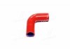 Патрубок радиатора ЗИЛ 130,4331,Бычок,УРАЛ нас. вод. (СИЛИКОН красный, D=30 мм, L=220 мм) с хомутами RED LORRY 130-1303030 (фото 2)