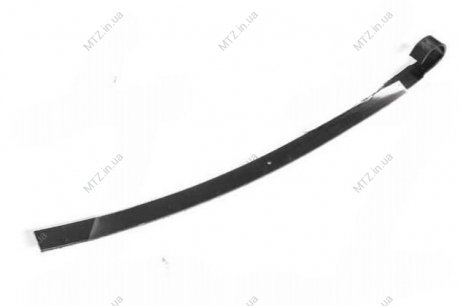 Лист рессоры №2 передн./задн. ГАЗ 3302 1525х75х10мм с ушком (выр-во ЯРЗ) Ямпольский рессорный завод 3302-2902102-01-10