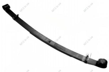 Ресора задн. ГАЗ 3302 5-лист. 1588Х75Х10мм з сайлент. (вир-во ЯРЗ) Ямпольский рессорный завод 3302-2912012-10-10