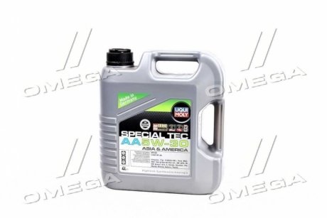 Масла моторные SPECIAL TEC АА 5W-30 (Канистра 4л) Liqui Moly 7516/7616 (фото 1)