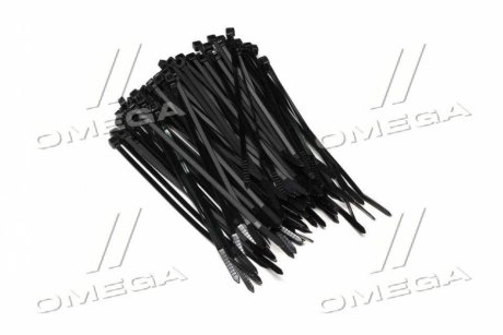 Хомут пластиковий 3,6 х150мм. чорний (100шт) (Cofil) Mikalor CABLE TIE 3,6Х150 (фото 1)