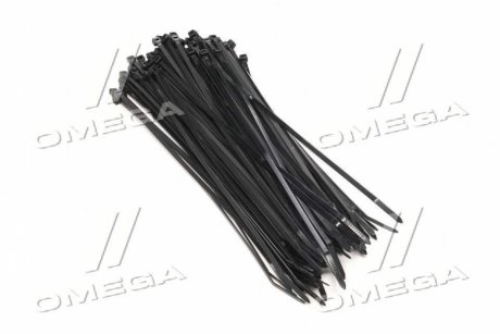 Хомут пластиковий 4,8х300мм. чорний (100шт)) (Cofil) Mikalor CABLE TIE 4,8Х300 (фото 1)