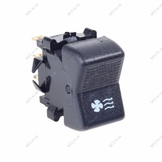 Выключатель (клавиша) вентилятора отопителя Юбана П147-04.11