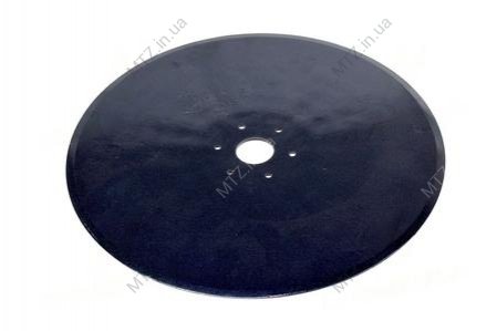 Диск сошника сеялки D=350 мм, h=3,5 мм, 6 отв, круг d 40, Lemken Solitair (3490010) Bellota X8 3 1981-14R.35 (фото 1)