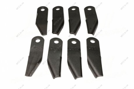 Нож измельчителя подвижен гладкий с лопатками (4пр+4л).) (AH203131/AH201062/AH160606) (JD) JOHN DEERE AH205909 (фото 1)