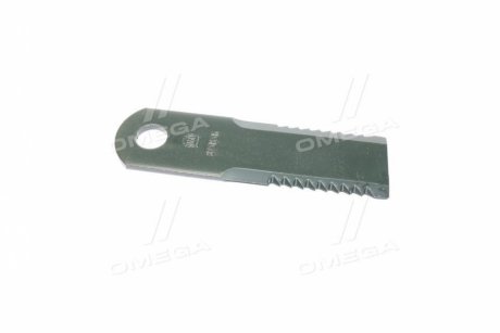 Нож измельчителя подвижный Case/NH (CX8080/CR9080) 173х50х5 (d=20,5) (зубчатый)) M Agro 87318316 (фото 1)