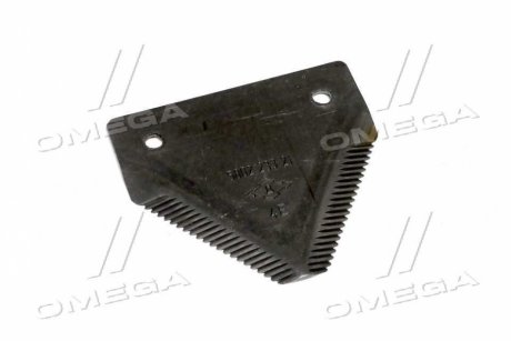 Сегмент ножа жатки Claas 73х76х3мм.d=5мм. (89508731/.0/000688959) RI.MA 688959 (фото 1)