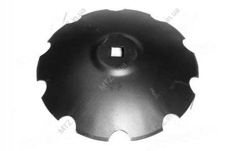 Диск борони ромашка D=710 мм, h=7мм, кв 51 мм. Bellota GM7-1961-28MC51 (фото 1)