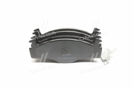 Колодка тормозов. диск. STANDARD VW GOLF II-91, PASSAT передний. RIDER RD.20888STD