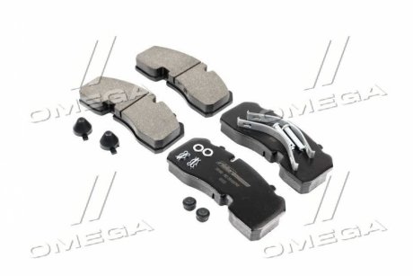 Фото 1 - колодка тормозов. диск. PROFESSIONAL (компл. на ось) BPW SKH RIDER RD 29165PRF Колодка тормозов. диск. PROFESSIONAL (компл. на ось) BPW SKH RIDER RD 29165PRF (фото 1)